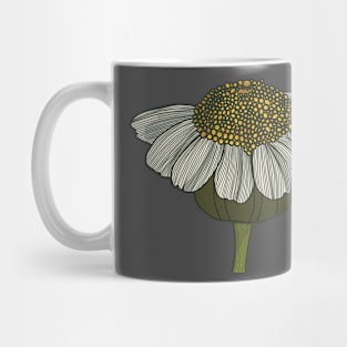 Daisy Flower Drawing Mug